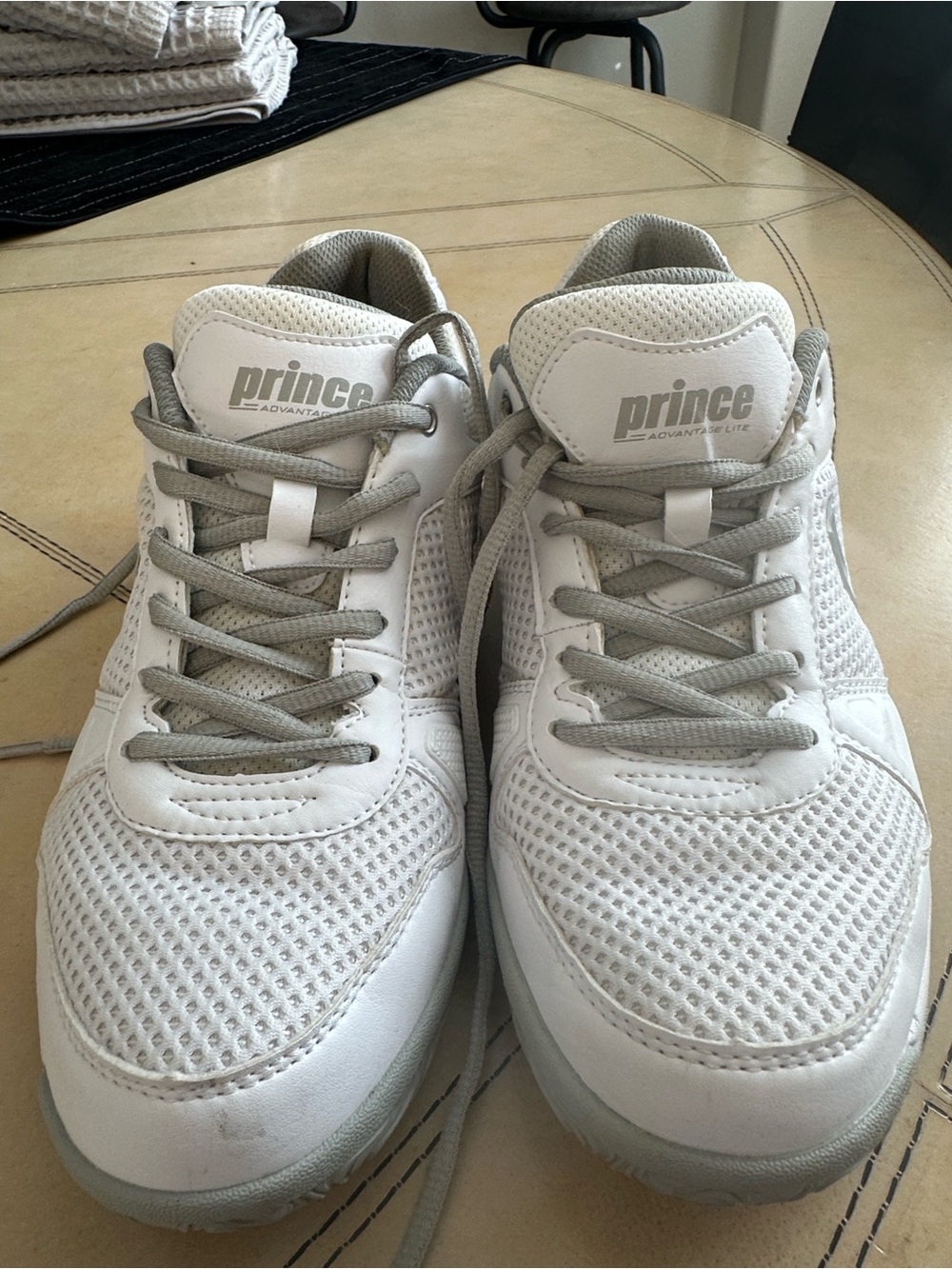 Prince Women's White and Gray pickleball Sneakers